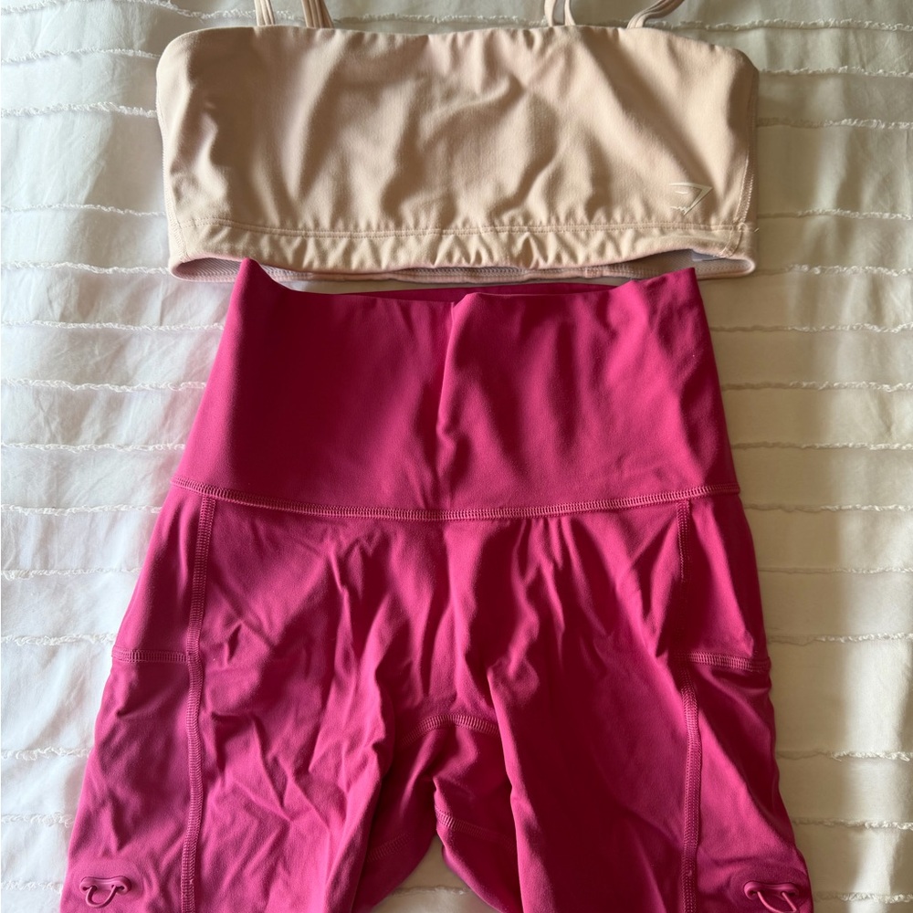 Gymshark Pink Set